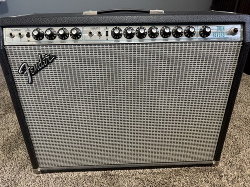 Fender twin reverb - twin, orange
